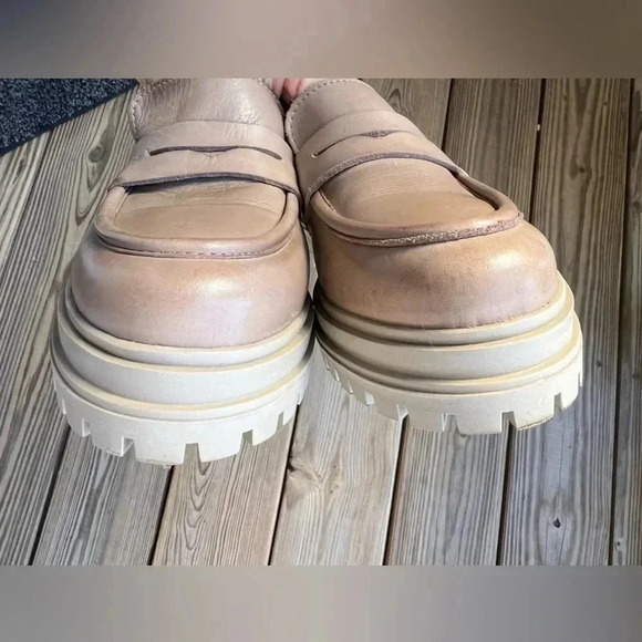 Miz Mooz LEGEND Chunky Women’s Platform Loafers Sz 39 - Picture 6 of 10